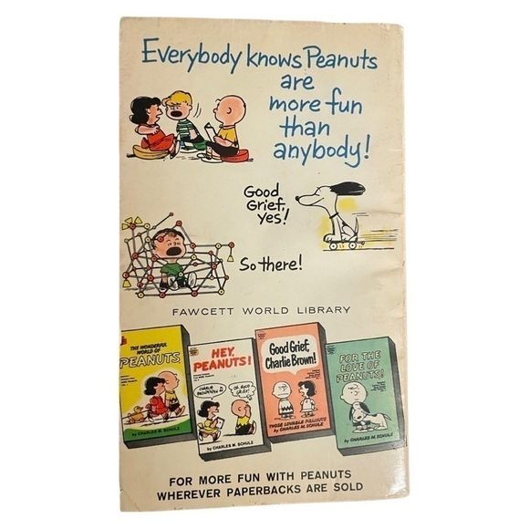 Fun With Peanuts Copyright 1957 by Charles M. Schulz - Picture 2 of 11